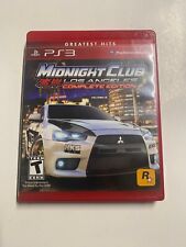 Midnight Club Los Angeles Complete Edition - Sony PlayStation 3 PS3 - CIB Testado comprar usado  Enviando para Brazil