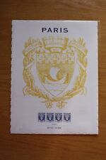 Affiche armoiries paris d'occasion  Kingersheim