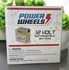 Powerwheels 12v rechargeable for sale  Chico