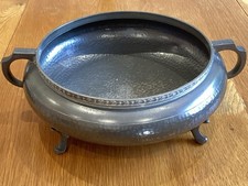 Antique pewter footed for sale  CHEADLE