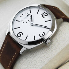 Relógio masculino 42mm caixa polida mostrador estéril vidro de safira ST3600 corda manual comprar usado  Enviando para Brazil