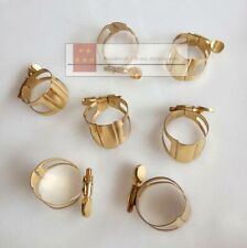Usado, 20 peças perfect tenor Bb/Alto Eb/saxofone soprano metal ligadura sax peças comprar usado  Enviando para Brazil