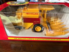 CEIFEIRA-DEBULHADORA BRITÂNICA NEW HOLLAND COM CABEÇA DE MILHO #9571, usado comprar usado  Enviando para Brazil