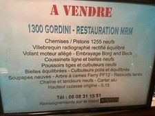 Moteur gordini 1255 d'occasion  Bois-d'Arcy