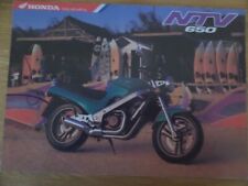 Honda ntv650 motorcycle for sale  BILLERICAY