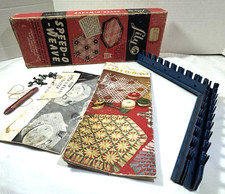 Antigo kit de tear Lily Speed-O-Weave arte 717 estrutura de metal ajustável artesanato feito nos EUA, usado comprar usado  Enviando para Brazil