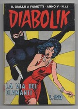 Diabolik anno n.12 usato Diabolik anno n.12 usato  Sasso Marconi