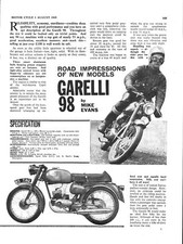 1963 garelli 94cc for sale  SIDCUP