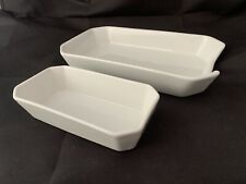 APILCO FRANCE Conjunto de 2 Porcelana Forno Para Mesa Assadeira Pratos Excelente Condição comprar usado  Enviando para Brazil