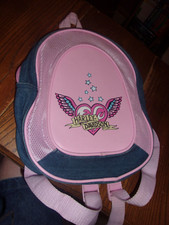 MOCHILA JEANS HARLEY DAVIDSON INFANTIL ROSA/AZUL cerca de 10"x12" comprar usado  Enviando para Brazil