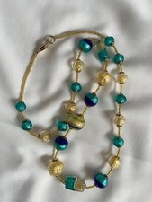 Collana vintage vetro usato  Torino