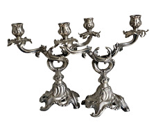Paire chandeliers rocaille d'occasion  Villard-de-Lans