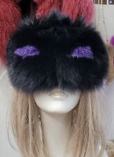 Máscara de dormir de pele de raposa preta e roxa venda para os olhos. comprar usado  Enviando para Brazil