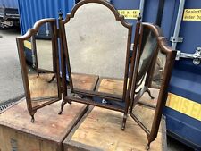 Edwardian mahogany triple for sale  CHESTERFIELD