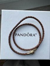 Pandora armband leder gebraucht kaufen  Halver