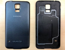CAPA DE BATERIA SAMSUNG GALAXY S5 LOGOTIPO VERIZON PRETO, usado comprar usado  Enviando para Brazil