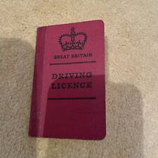 Driving license vintage for sale  BURTON-ON-TRENT