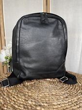 Harrods black leather for sale  EDINBURGH