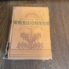 Nouveau Petit LAROUSSE Illustré 1924 French Dictionary Book HC With Maps comprar usado Nouveau Petit LAROUSSE Illustré 1924 French Dictionary Book HC With Maps comprar usado  Enviando para Brazil