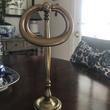 Brass vanity towel for sale  Saint Helena Island