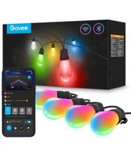 Lâmpada LED Govee Lynx Dream Smart RGBIC corda externa 96 pés luzes H7021 caixa aberta comprar usado  Enviando para Brazil