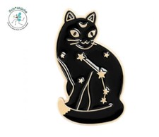 Anstecker katze sternenhimmel gebraucht kaufen  Hannover
