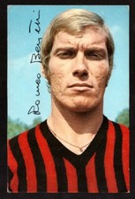 Cartolina autografata calcio usato  Genova