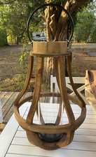 Large wood glass for sale  Port Richey