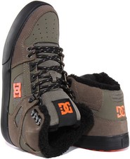 Tênis DC Shoes Pure High Top resistente à água inverno oliva masculino EUA 12 comprar usado  Enviando para Brazil