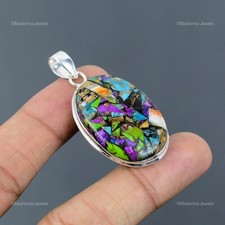 Novo pingente de noivado de pedra preciosa turquesa Fiesta Kingman prata esterlina, usado comprar usado Novo pingente de noivado de pedra preciosa turquesa Fiesta Kingman prata esterlina, usado comprar usado  Enviando para Brazil