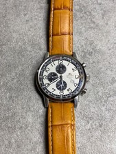 Usado, Relógio masculino analógico ORIENT Orient cronógrafo TD0D CS item de trabalho comprar usado  Enviando para Brazil