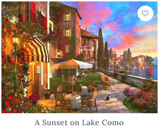 Mosaic sunset lake for sale  Venice