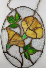 Glasbild range blumen gebraucht kaufen  Velbert