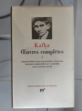 Pleiade kafka œuvres d'occasion  Montreuil