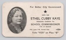 Political card vote for sale  Petaluma