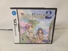 DS Rune Factory 2 A Fantasy Harvest Moon *com inserções e cartão de registro*Testado* comprar usado DS Rune Factory 2 A Fantasy Harvest Moon *com inserções e cartão de registro*Testado* comprar usado  Enviando para Brazil