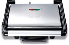 Grill, Panini, składany grill elektryczny Tefal srebrny 2000 W na sprzedaż  PL