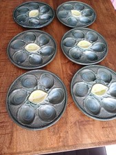 Assiettes huîtres coquillages d'occasion  Wizernes
