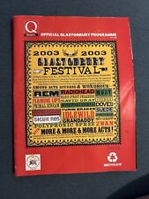 Official glastonbury programme for sale  PRESTON