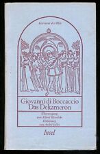 Boccaccio dekameron insel gebraucht kaufen  Hamburg