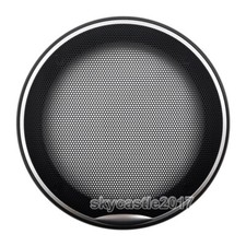 2x 6.5" polegadas Alto-Falante Tampa Protetora Grade De Malha De Metal áudio Decorativo Círculo comprar usado  Enviando para Brazil