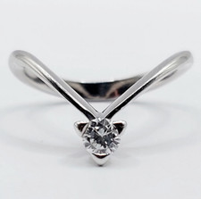 Bague solitaire vintage d'occasion  Paris II
