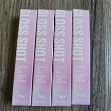 4 x Kaja Beauty Gloss Shot hidratante brilho labial sombra 13 garoa mel 4,2 ml, usado comprar usado  Enviando para Brazil
