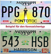 Usado, Placa De Licencia Original De EE. UU. Mississippi Magnolia / Faro comprar usado  Enviando para Brazil