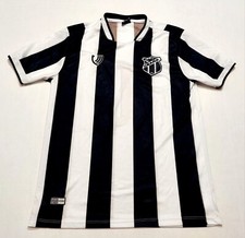 Camiseta Ceará Sporting Club média casa listra preta branca Brasil 2020 comprar usado  Enviando para Brazil