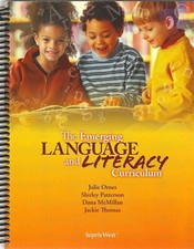 The Emerging Language and Literacy Curriculum (Preschool) Sopris West Publishing segunda mano  Embacar hacia Mexico