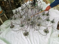 lampadario gocce argentato usato lampadario gocce argentato usato  Sanremo