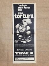 Orologio timex pubblicità usato  Villarosa