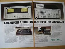 Rank rotel equipment for sale  BRISTOL