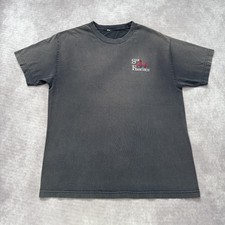 Camisa masculina vintage São Francisco L bordada preta desbotada Golden Gate Bridge comprar usado  Enviando para Brazil
